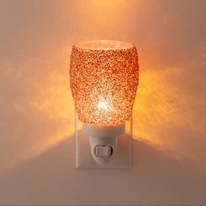 Brand Scentsy New Glitter Rose Gold Mini Warmer